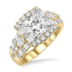Hel Arc Diamond Semi-Mount Ring
