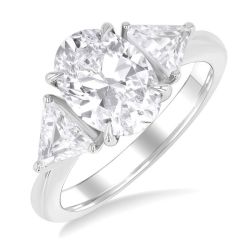 Ember Arc Diamond Semi-Mount Ring