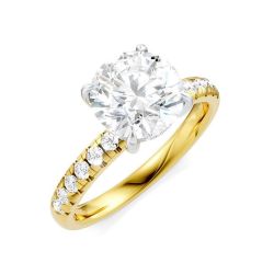 Lucent Symphony Diamond Semi-Mount Ring