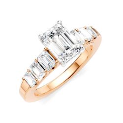 Wisteria Reverie Diamond Semi-Mount Ring