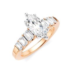 Aspen Diamond Semi-Mount Ring