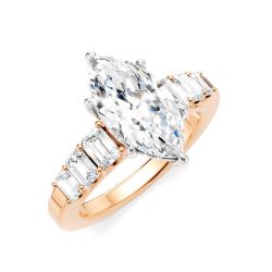 Nova Radiance Diamond Semi-Mount Ring