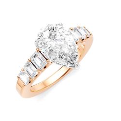 Poise Allure Diamond Semi-Mount Ring