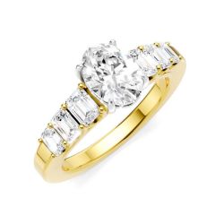 Zephyr Bloom Diamond Semi-Mount Ring