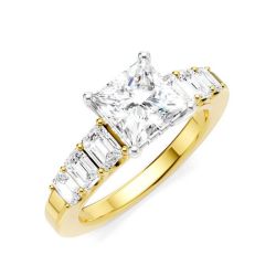 Quetzalcoatl Wreath Diamond Semi-Mount Ring