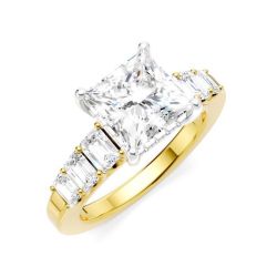 Hibiscus Reverie Diamond Semi-Mount Ring