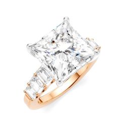 Ixchel Charm Diamond Semi-Mount Ring