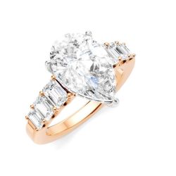 Sunstone Brio Diamond Semi-Mount Ring