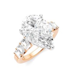 Lily Sonnet Diamond Semi-Mount Ring
