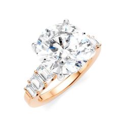 Wisteria Chalice Diamond Semi-Mount Ring