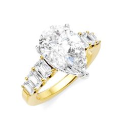 Ember Charm Diamond Semi-Mount Ring