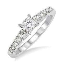 Blossom Allure Diamond Semi-Mount Ring