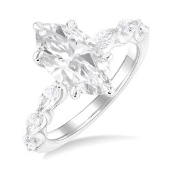 Elysian Topaz Diamond Semi-Mount Ring