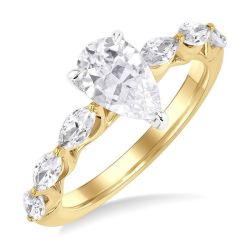 Persephone Arc Diamond Semi-Mount Ring