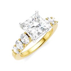 Seraphic Wreath Diamond Semi-Mount Ring