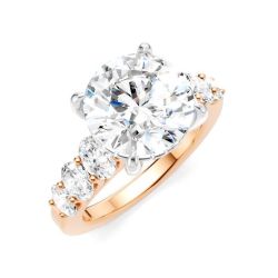 Aria Sonnet Diamond Semi-Mount Ring