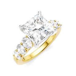 Sage Crown Diamond Semi-Mount Ring