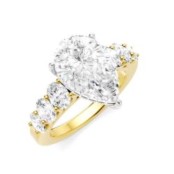 Lucent Silhouette Diamond Semi-Mount Ring