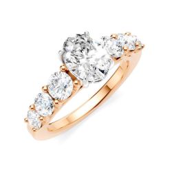 Freya Bloom Diamond Semi-Mount Ring