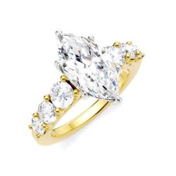 Amaterasu Signature Diamond Semi-Mount Ring