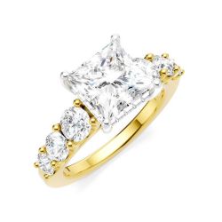 Silhouette Keepsake Diamond Semi-Mount Ring
