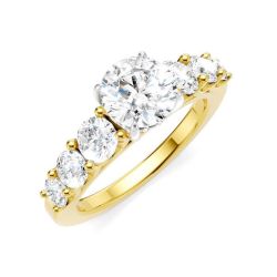 Vishnu Beacon Diamond Semi-Mount Ring