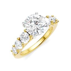 Flora Brio Diamond Semi-Mount Ring