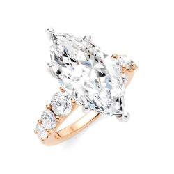 Isis Bloom Diamond Semi-Mount Ring