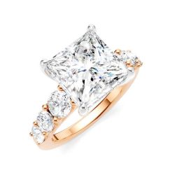 Auric Diadem Diamond Semi-Mount Ring