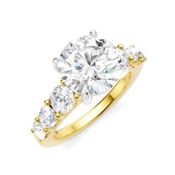 Aria Chalice Diamond Semi-Mount Ring