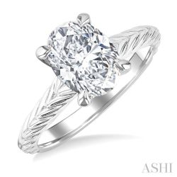 Osiris Crown Diamond Semi-Mount Engagement Ring