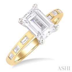 Magnolia Splendor Diamond Semi-Mount Engagement Ring