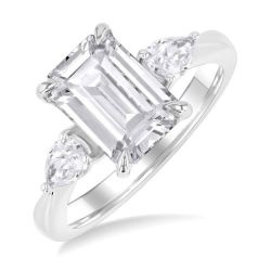 Lagoon Keepsake Diamond Semi-Mount Ring