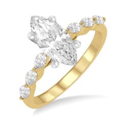 Fable Glow Diamond Semi-Mount Ring
