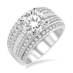 Tyr Keepsake Diamond Semi-Mount Ring