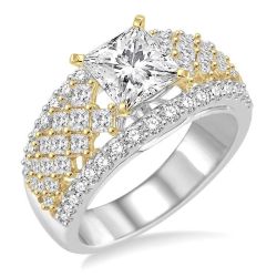 Aurelian Splendor Diamond Semi-Mount Ring