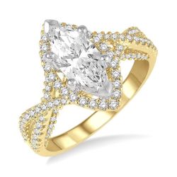 Maple Vow Diamond Semi-Mount Ring