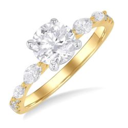 Fable Whisper Diamond Semi-Mount Ring