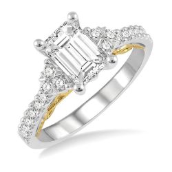 Baldur Radiance Diamond Semi-Mount Ring