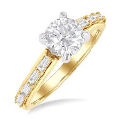 Inari Topaz Diamond Semi-Mount Ring