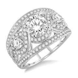 Zephyr Reverie Diamond Semi-Mount Ring