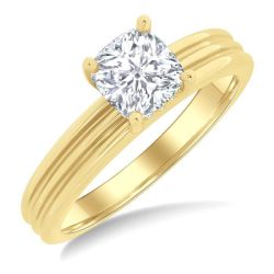 Mirage Silhouette Diamond Semi-Mount Ring
