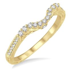 Zephyra Quarry Echo Diamond Wedding Band
