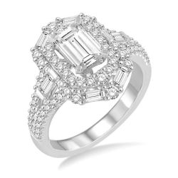 Rama Signature Diamond Semi-Mount Ring