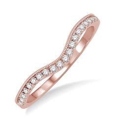 ZenThIs 14K Rose Gold Diamond Ring