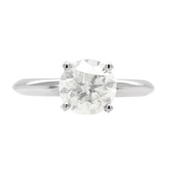 Elysian Round Solitaire Ring 1.51 CTW