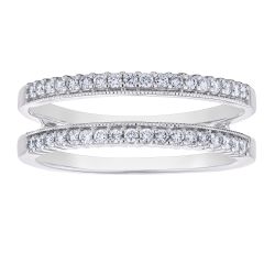 Diamond Love Connection Cluster Wrap Ring