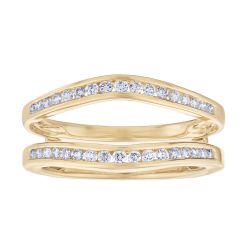 Diamond Classic Insert Ring