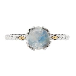 Arden Moonstone Scrollwork Ring