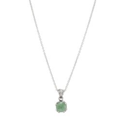 Serelle Emerald Pendant Necklace